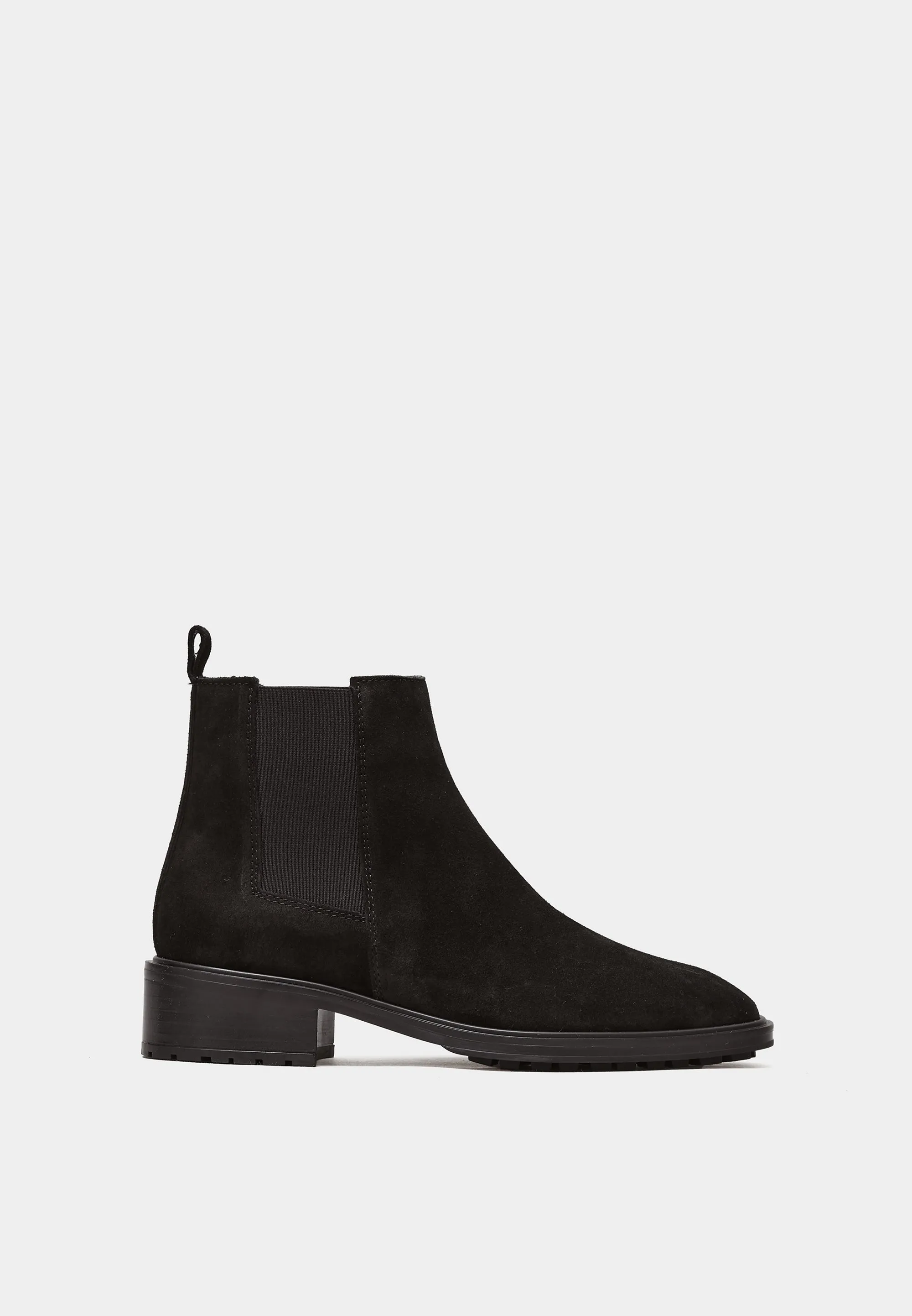 Idaho 2711 Chelsea Boots Black Suede (05)
