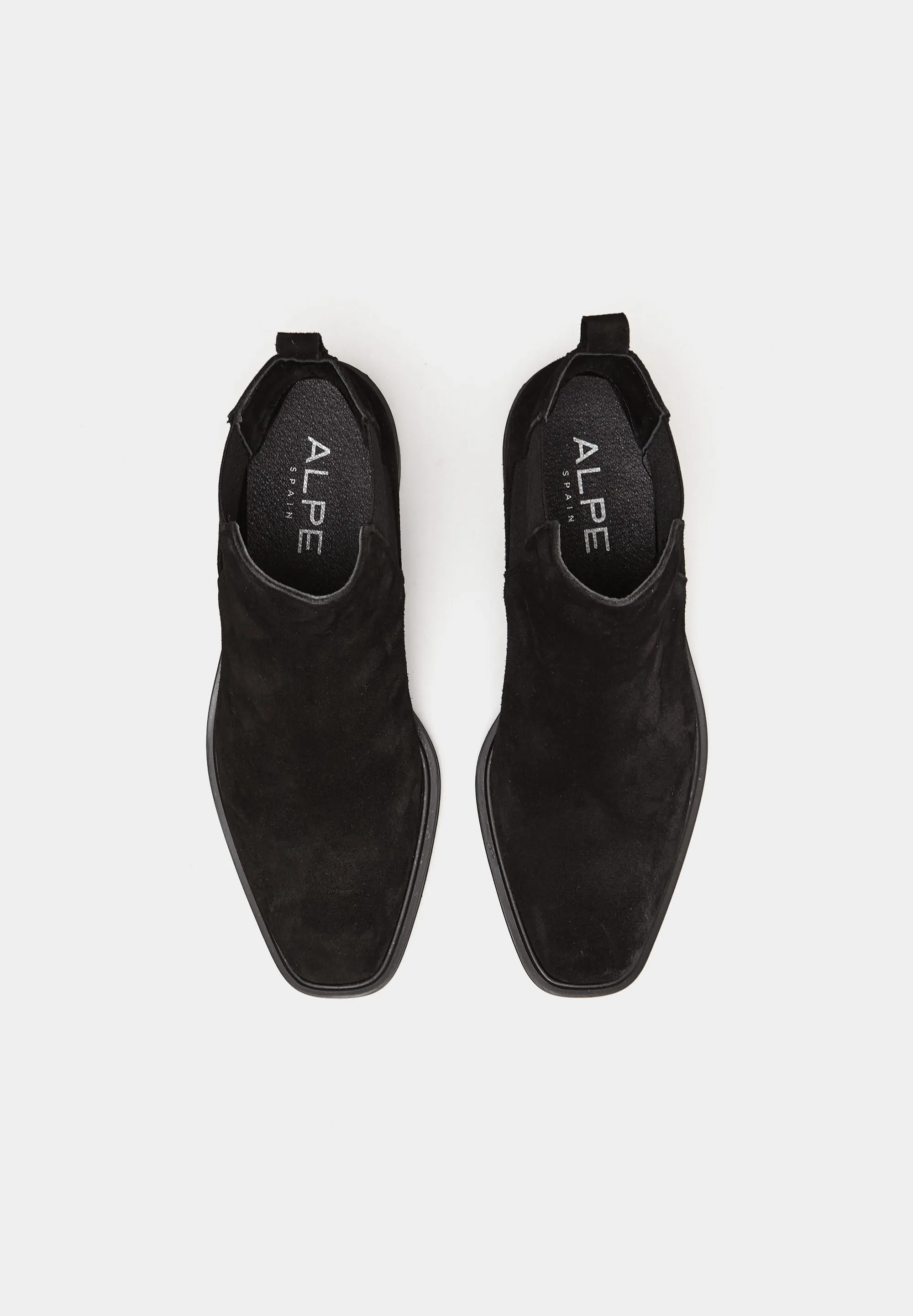 Idaho 2711 Chelsea Boots Black Suede (05)