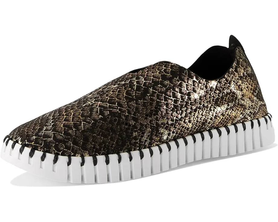 Ilse Jacobsen Tulip Metallic Snake - Black/Gold