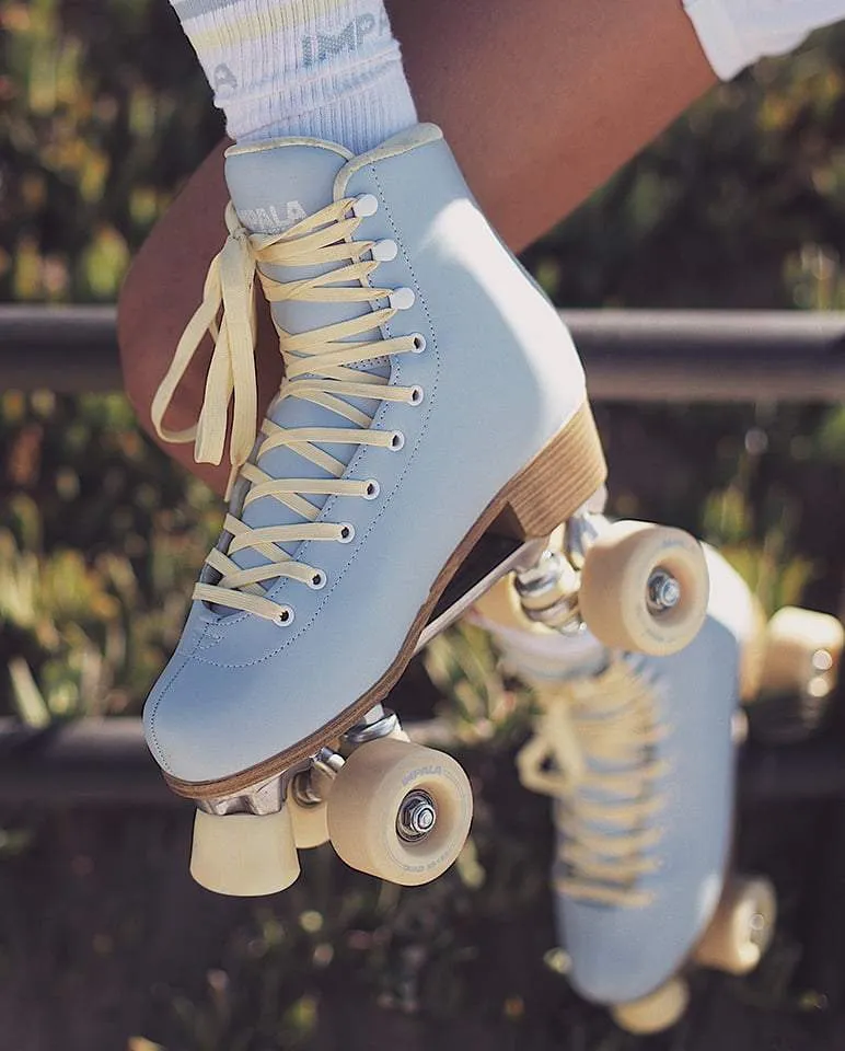 Impala "Sky Blue/Yellow" Quad Skates