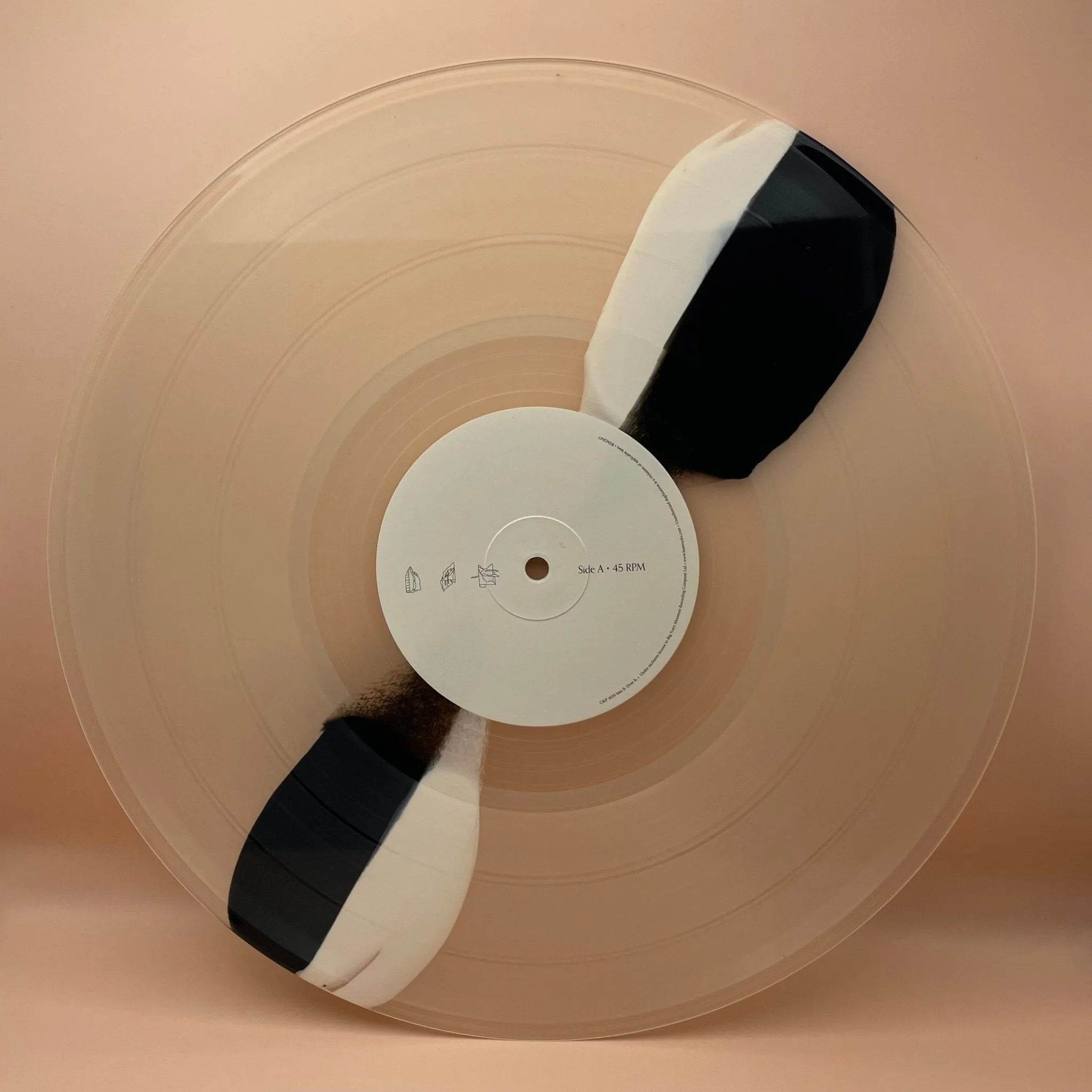 Into It. Over It: Figure: 2LP Clear w/Cream Black Stripe Vinyl