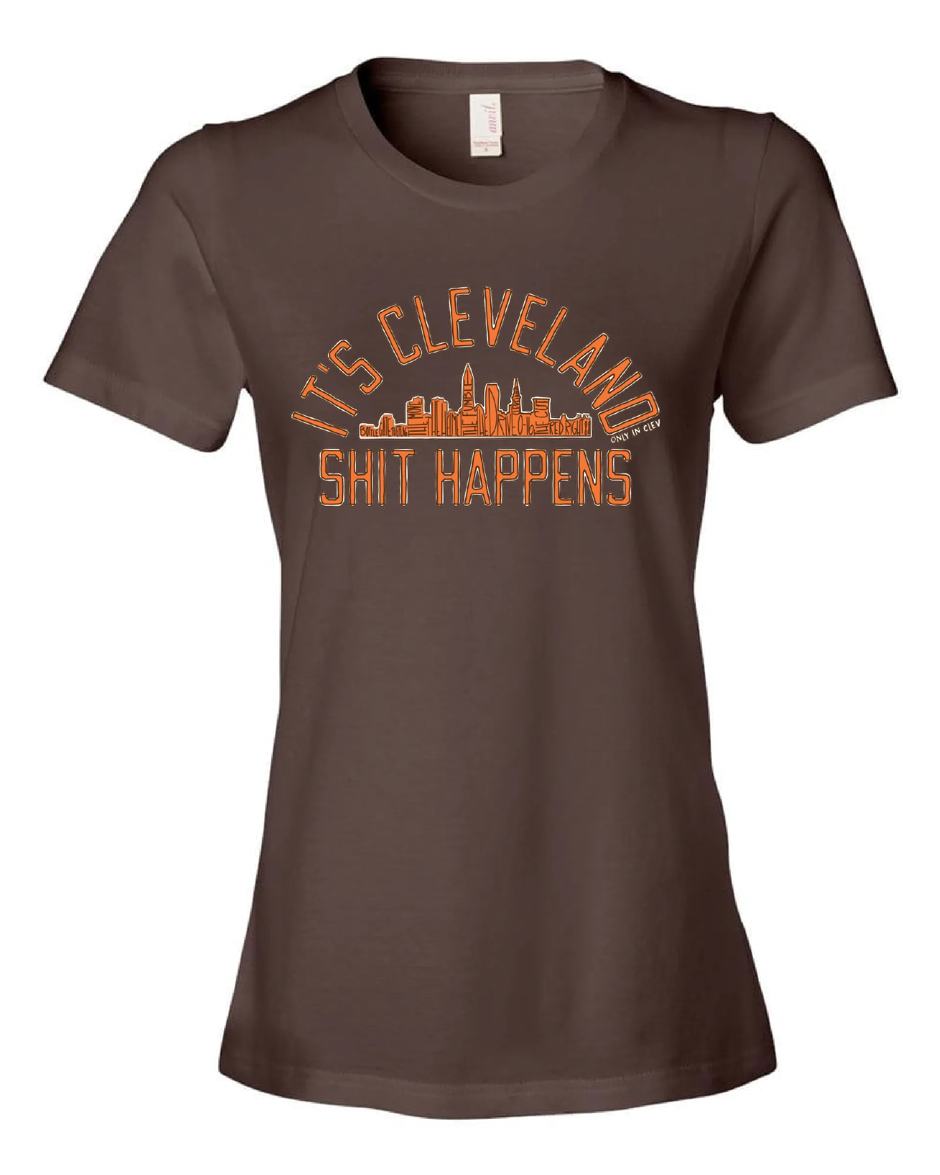 It's Cleveland "Shit Happens" on Brown