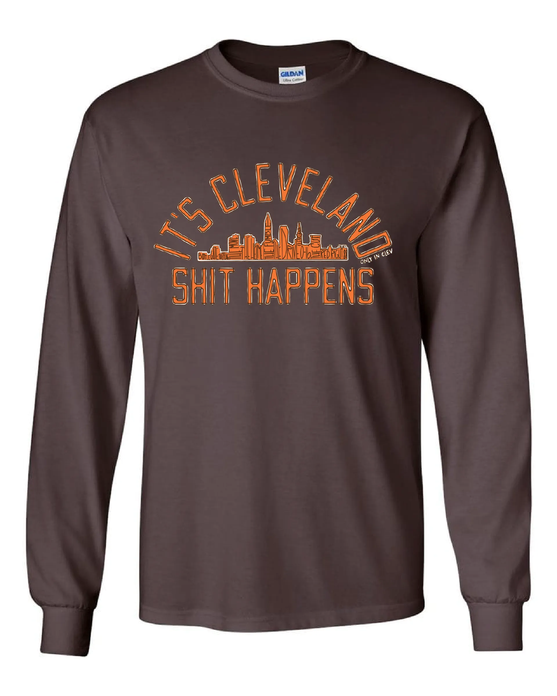 It's Cleveland "Shit Happens" on Brown