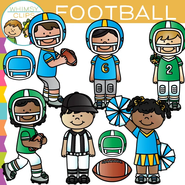 Kids Football Clip art