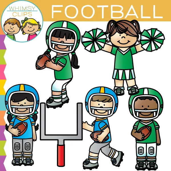 Kids Football Clip art