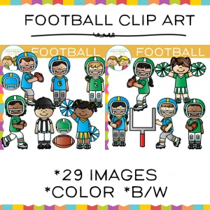 Kids Football Clip art