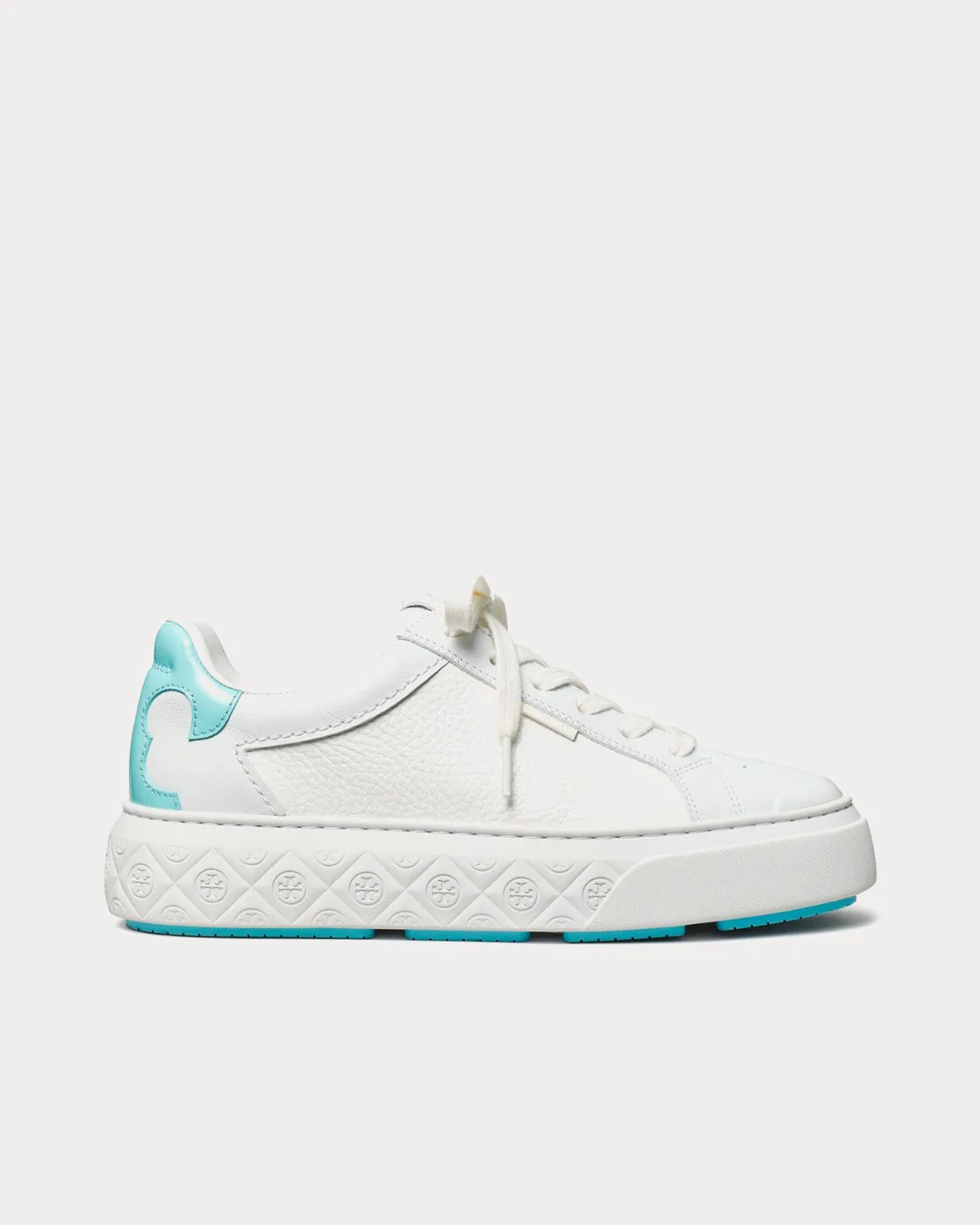 Ladybug Titanium White / Light Celeste Low Top Sneakers