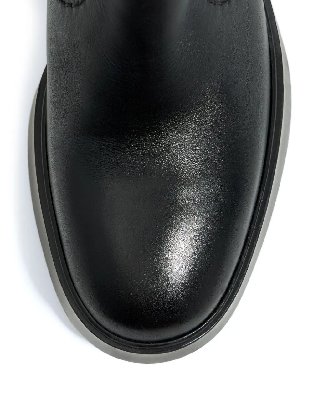 leather Chelsea boots