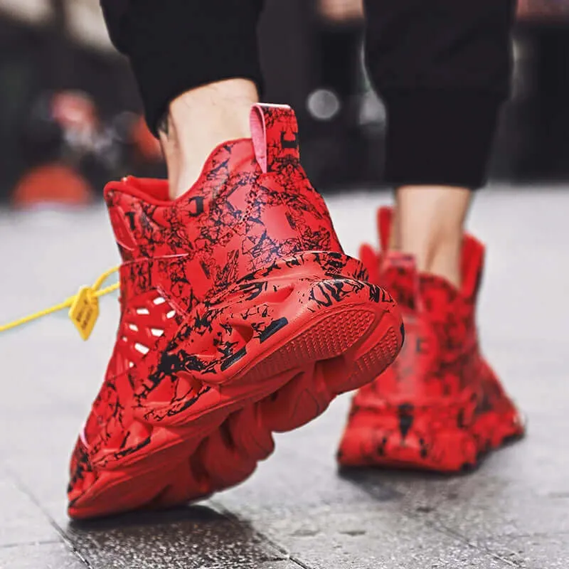 Lightweight Breathable Sneakers with Durable Rubber Outsole