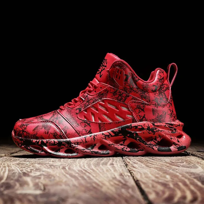 Lightweight Breathable Sneakers with Durable Rubber Outsole