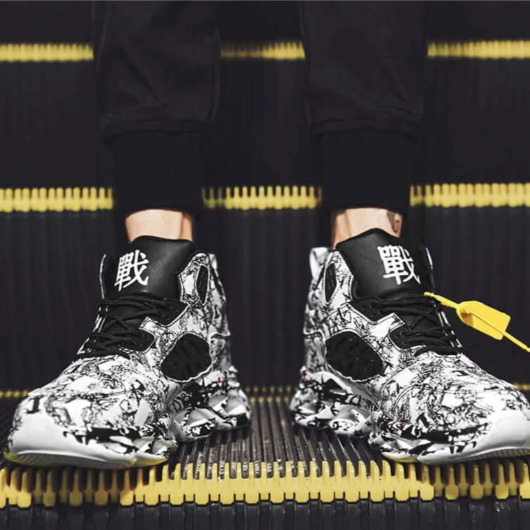 Lightweight Breathable Sneakers with Durable Rubber Outsole