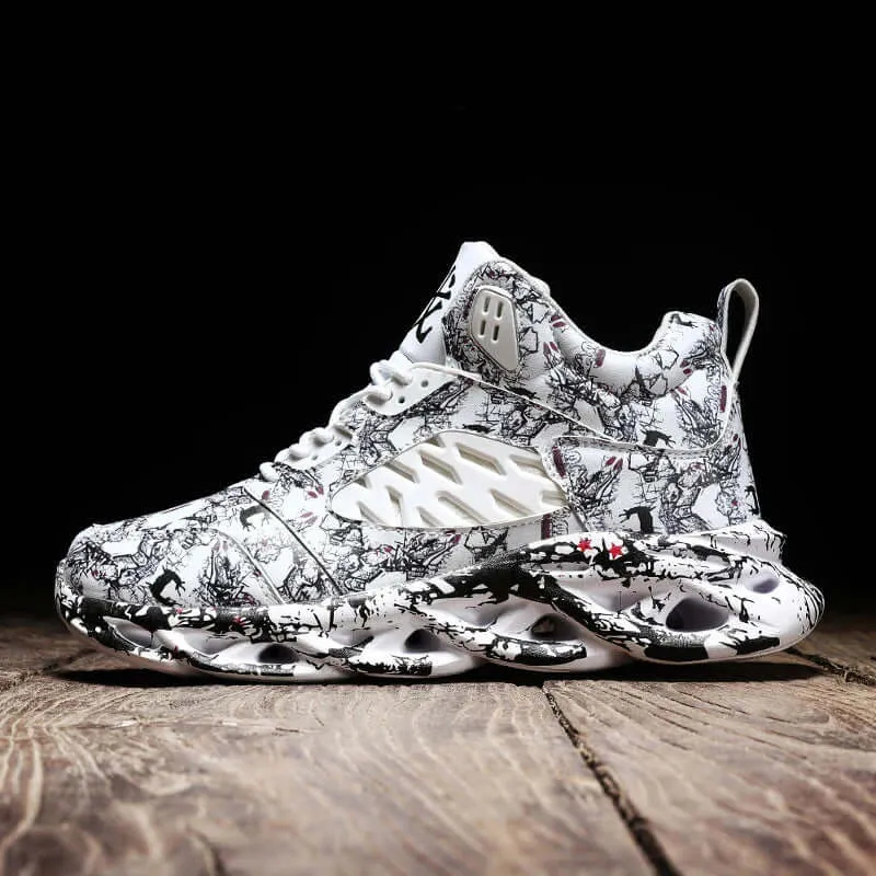 Lightweight Breathable Sneakers with Durable Rubber Outsole