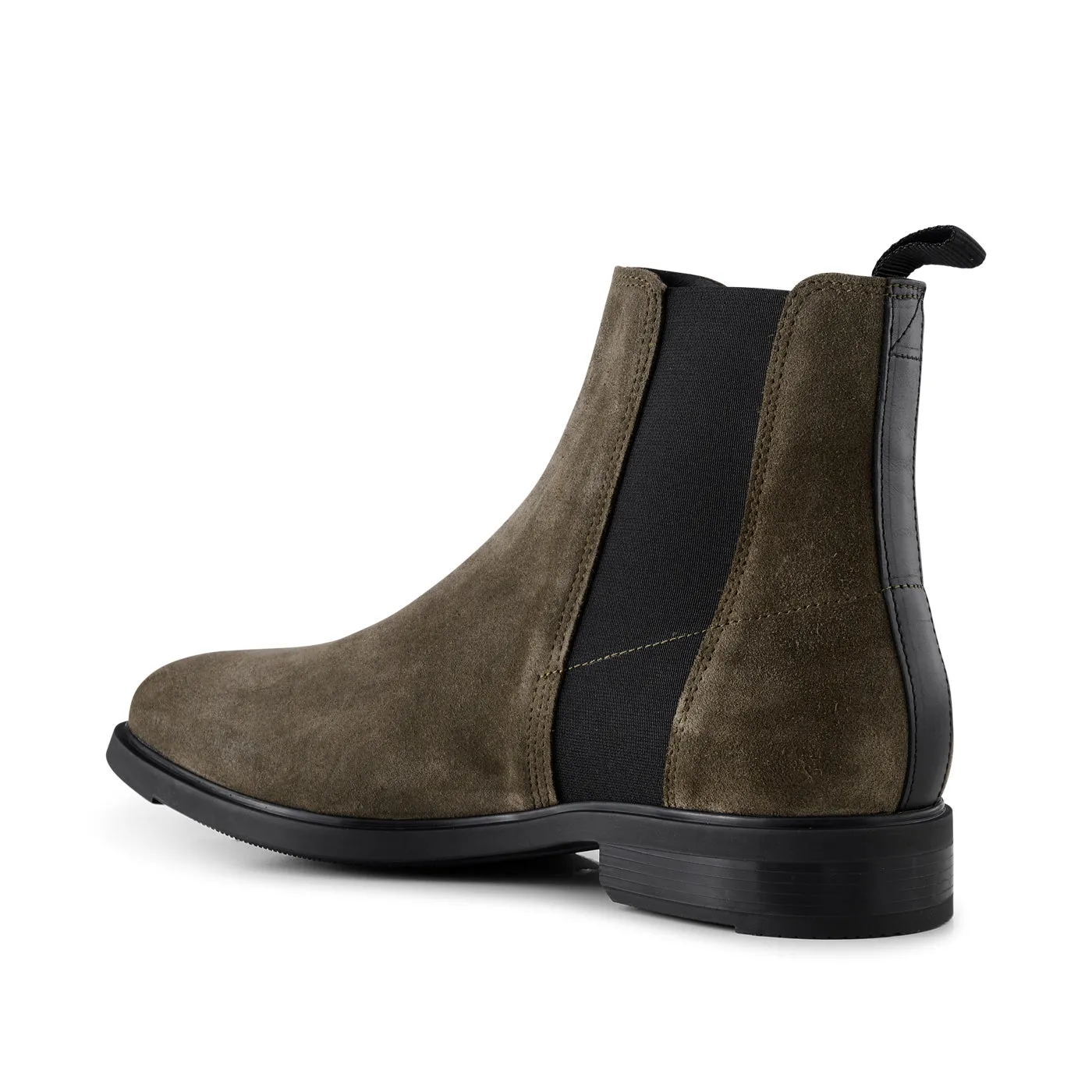 Linea chelsea boot suede - STONE