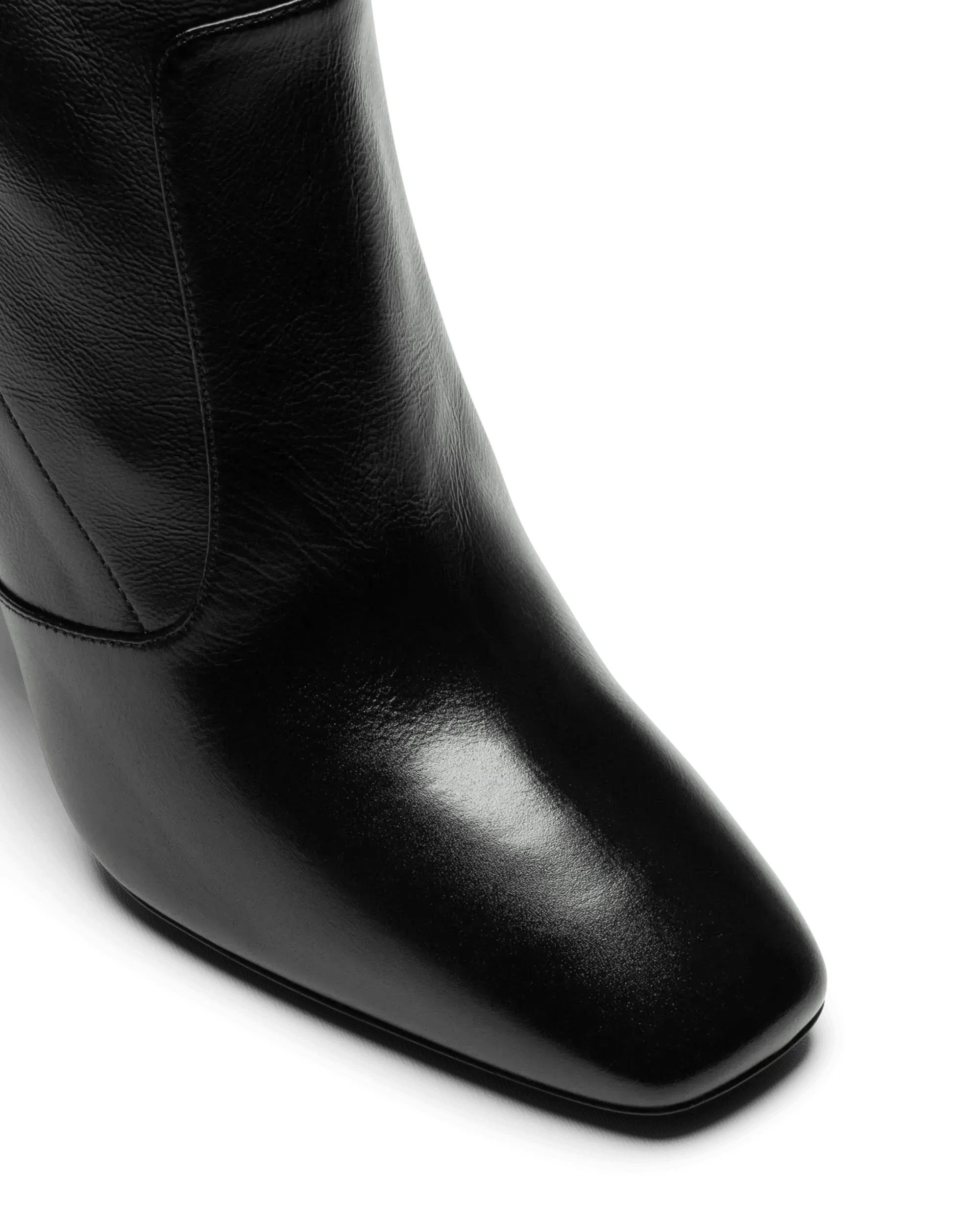 Maddie Leather Midcalf Boots