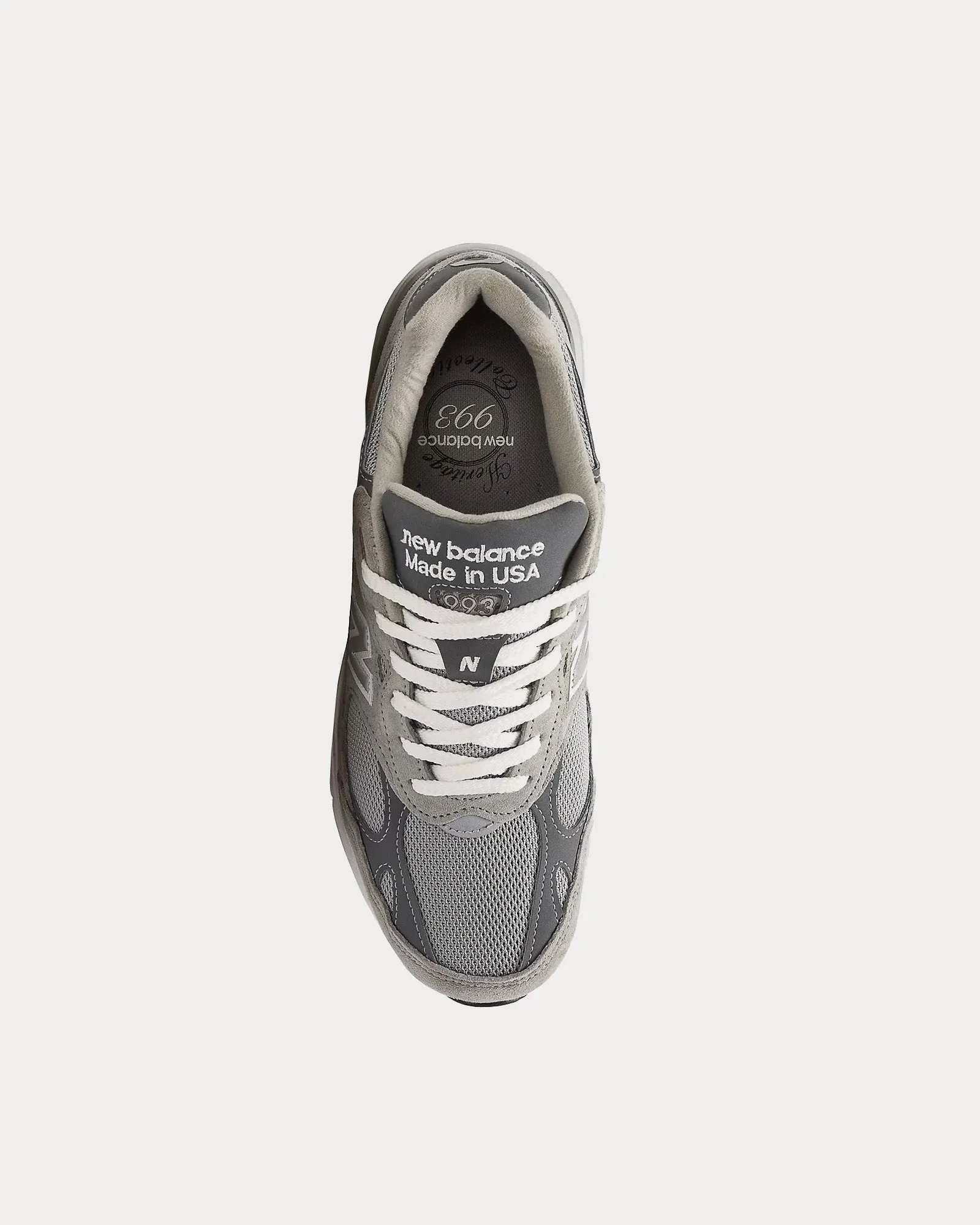 Made in USA 993 Core Grey Low Top Sneakers