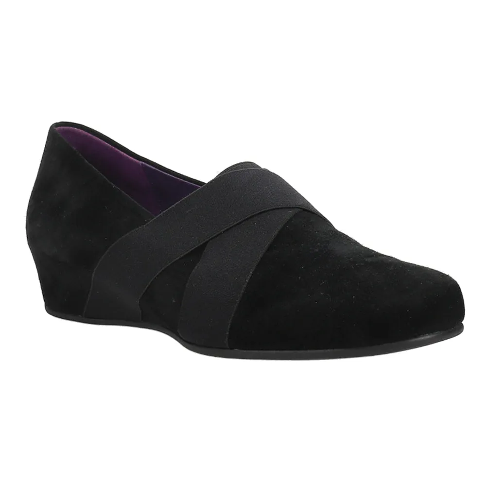Maiya Square Toe Wedge Pumps