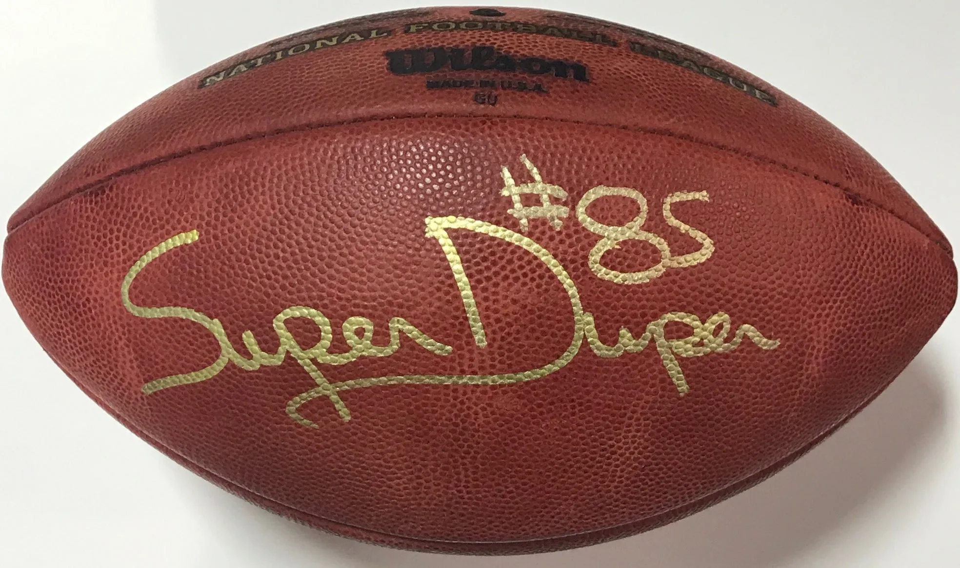 Mark Duper Autographed Official NFL Football (JSA)