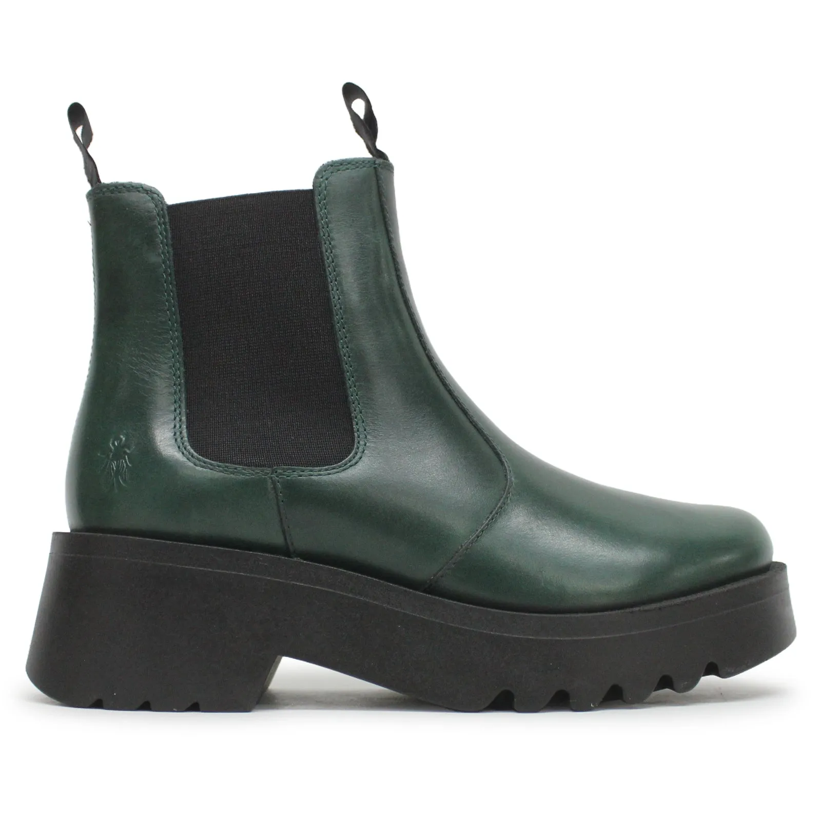 Medi789Fly Rug Leather Women's Chelsea Boots