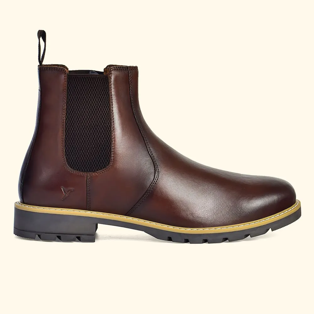 Men Chelsea Leather Boots