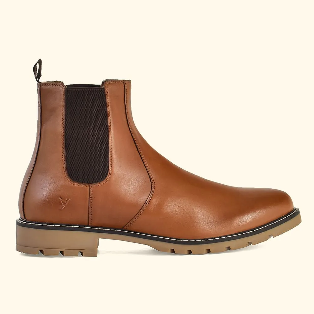 Men Chelsea Leather Boots