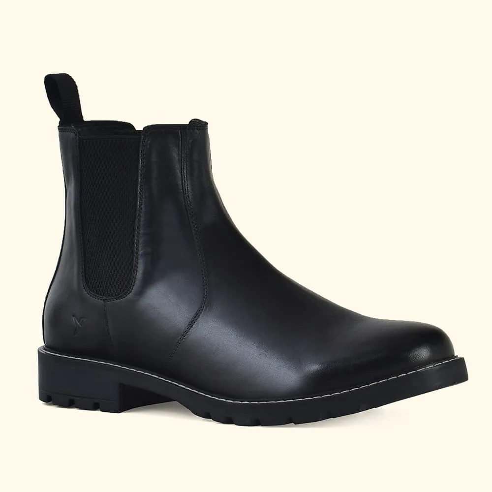 Men Chelsea Leather Boots