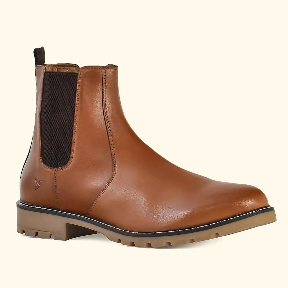 Men Chelsea Leather Boots