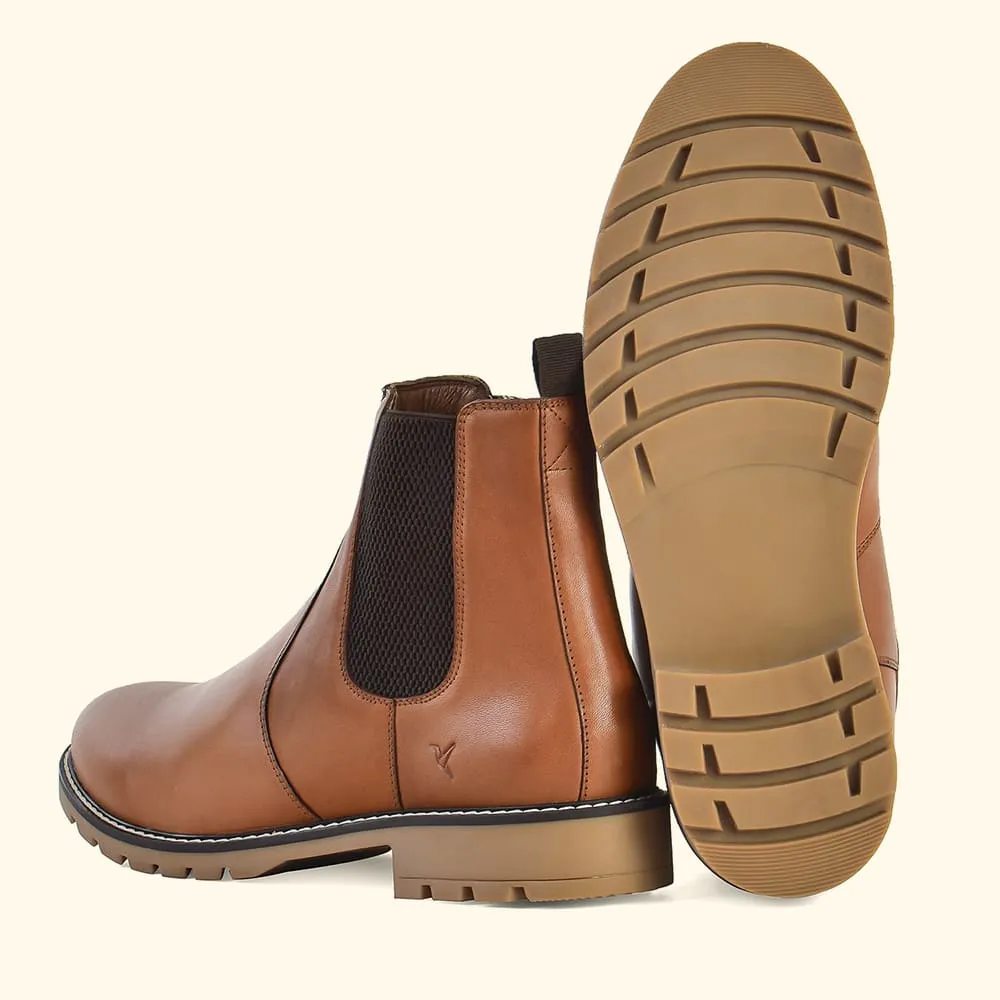 Men Chelsea Leather Boots