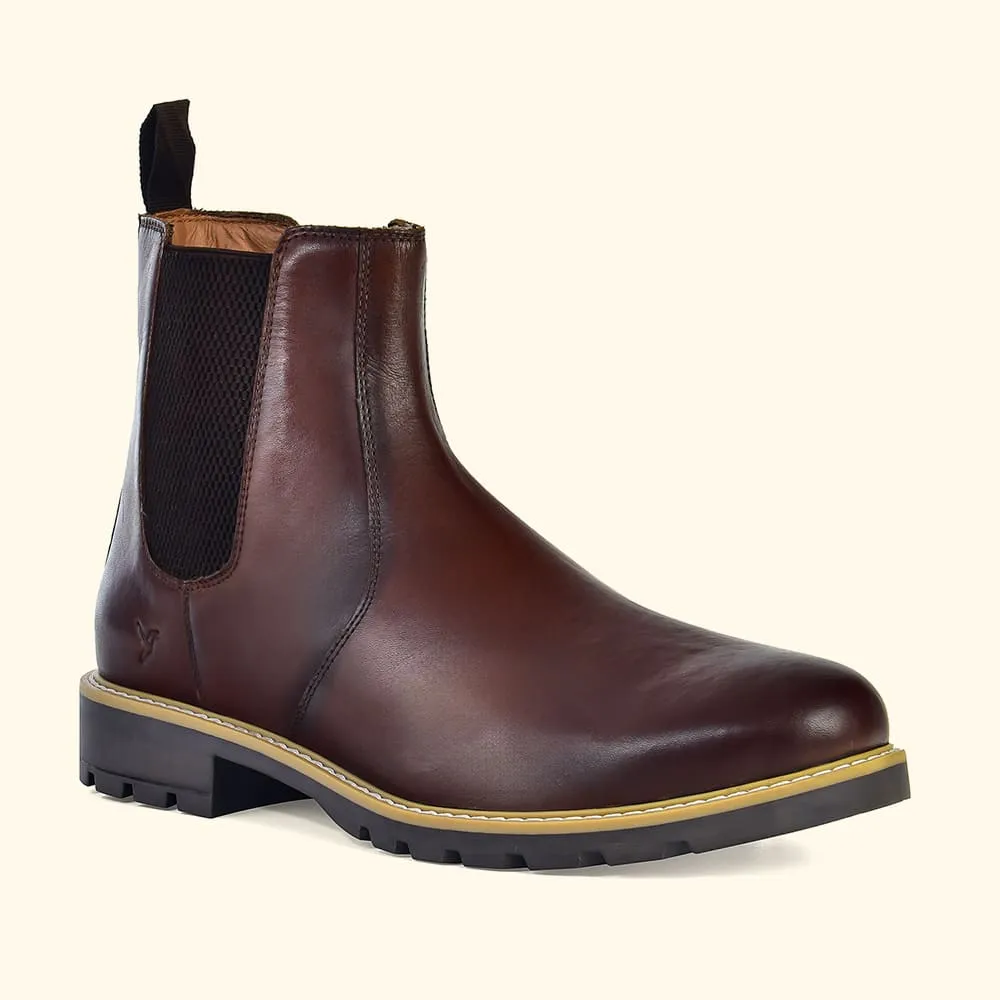 Men Chelsea Leather Boots
