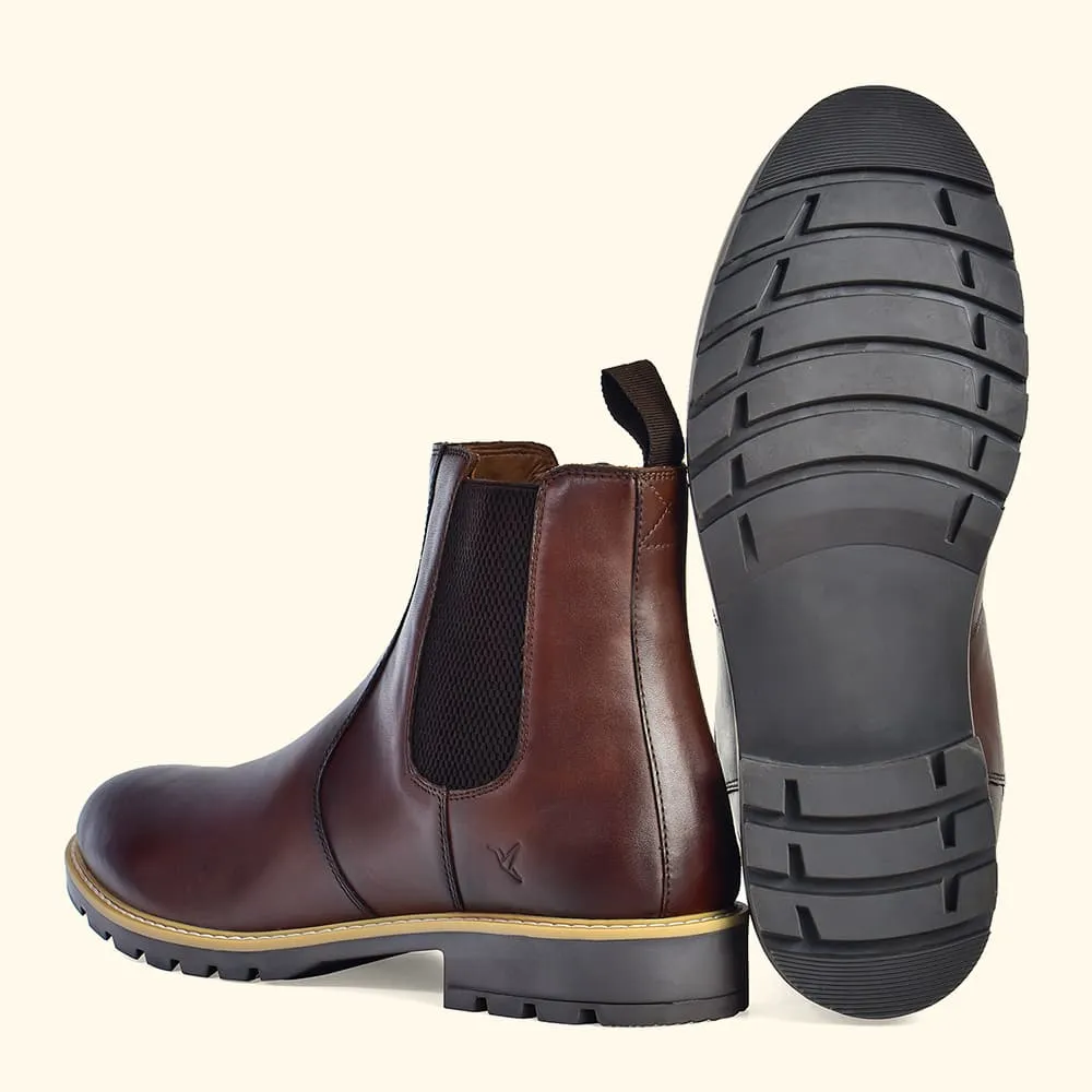 Men Chelsea Leather Boots