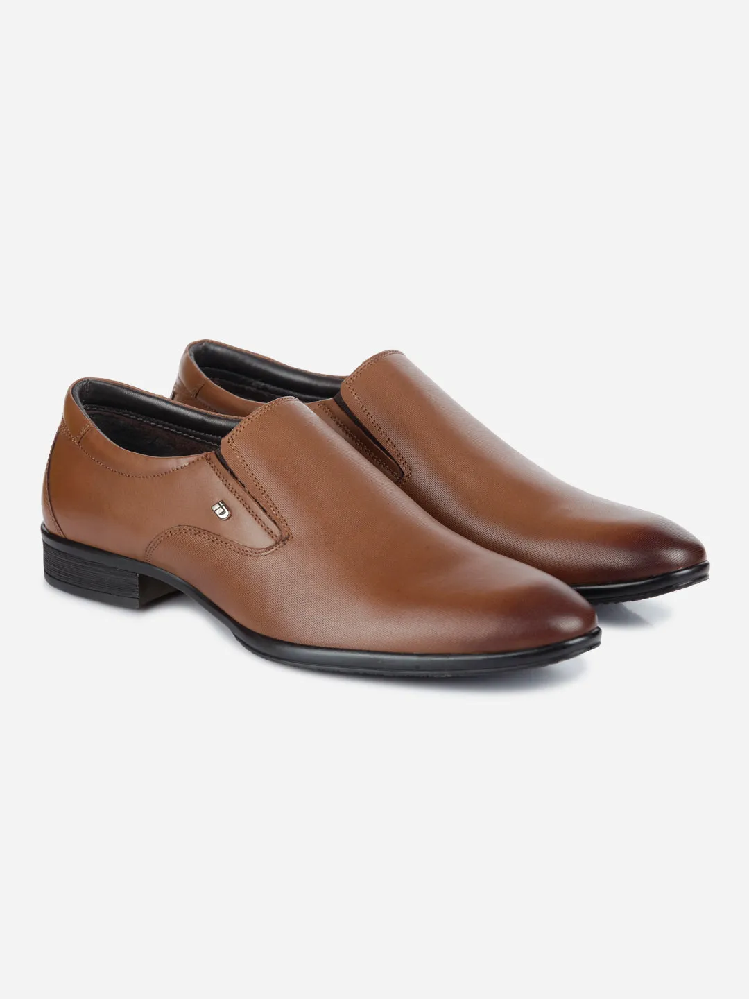 Men's Brown Regular Toe Formal Slip On (ID2170)