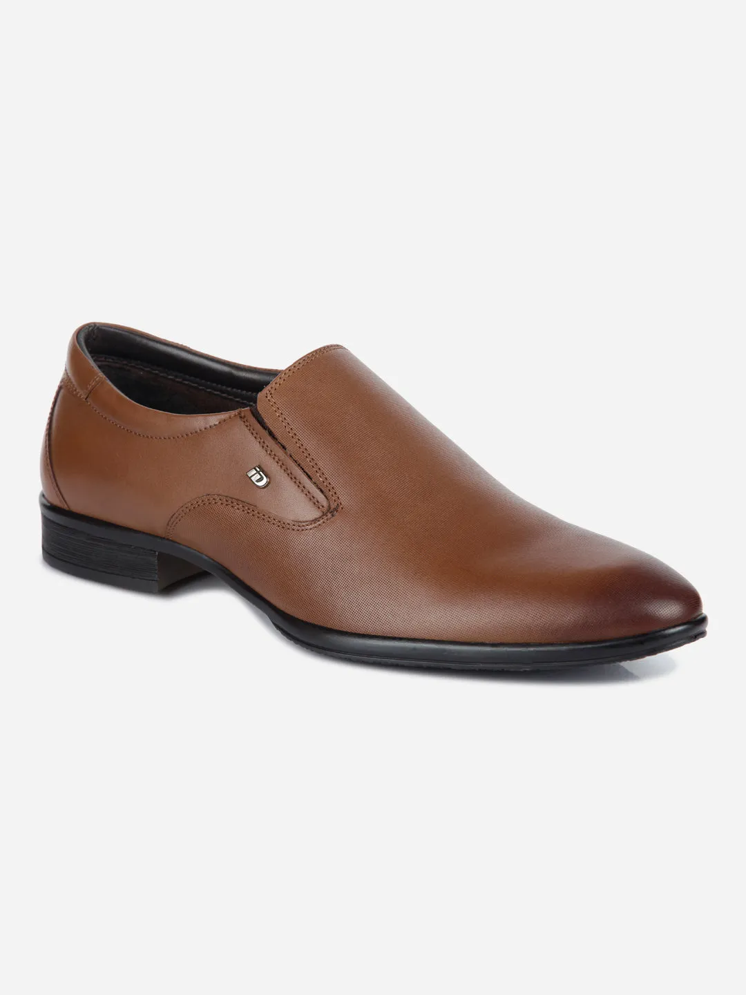 Men's Brown Regular Toe Formal Slip On (ID2170)