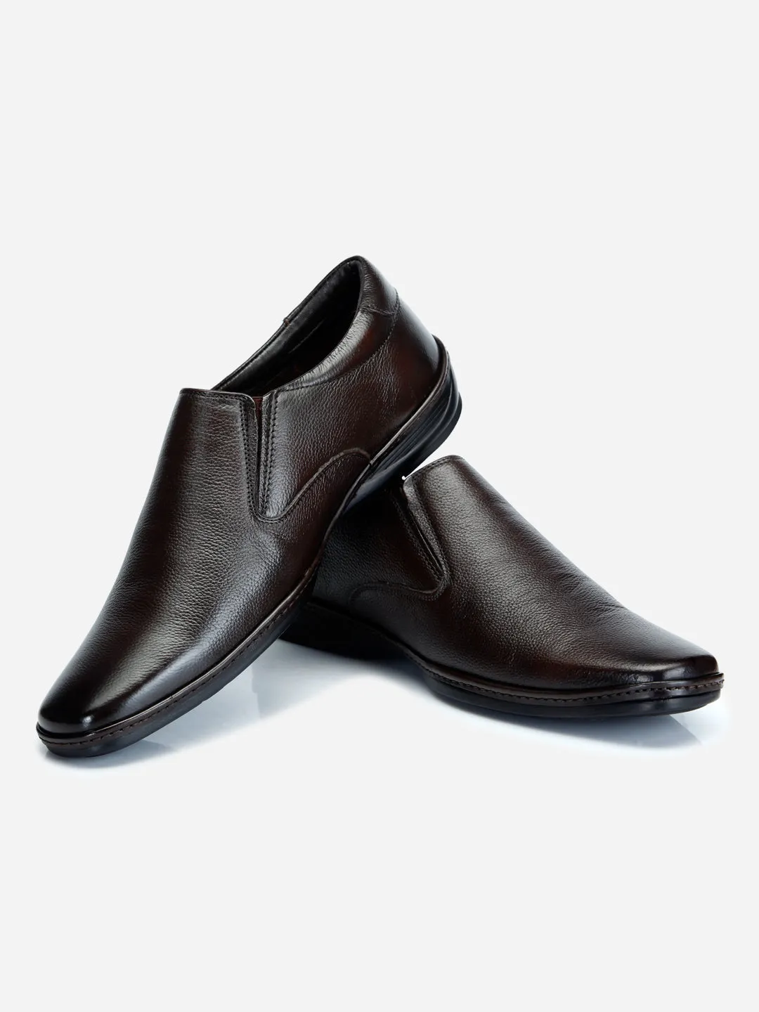 Men's Brown Regular Toe Slipon Formal (ID2164)