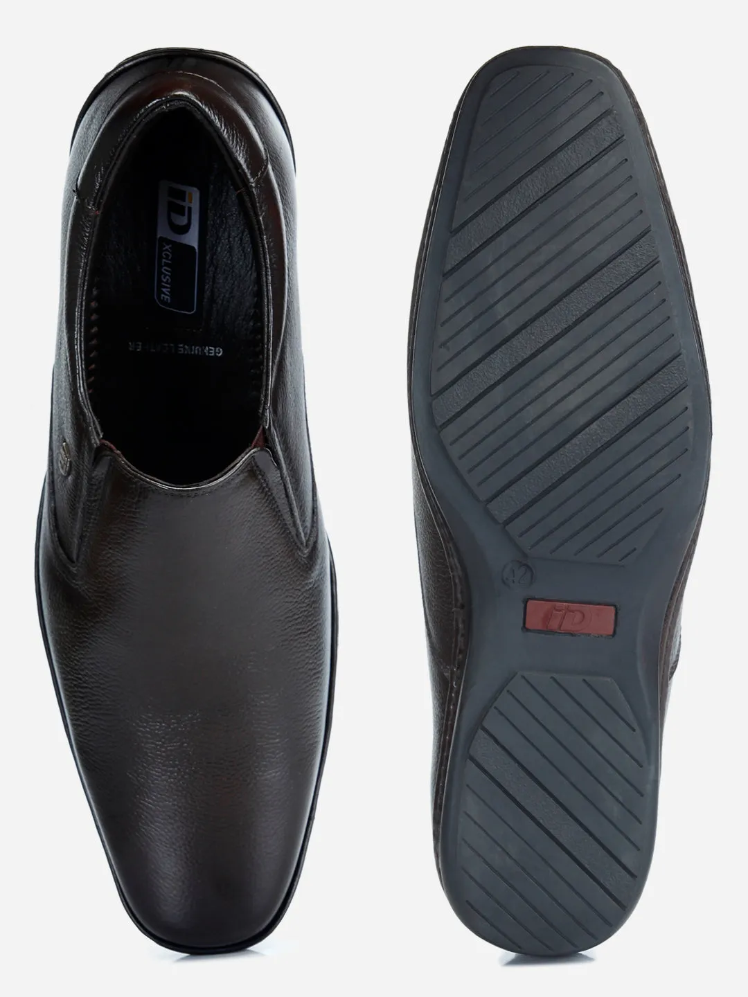 Men's Brown Regular Toe Slipon Formal (ID2164)
