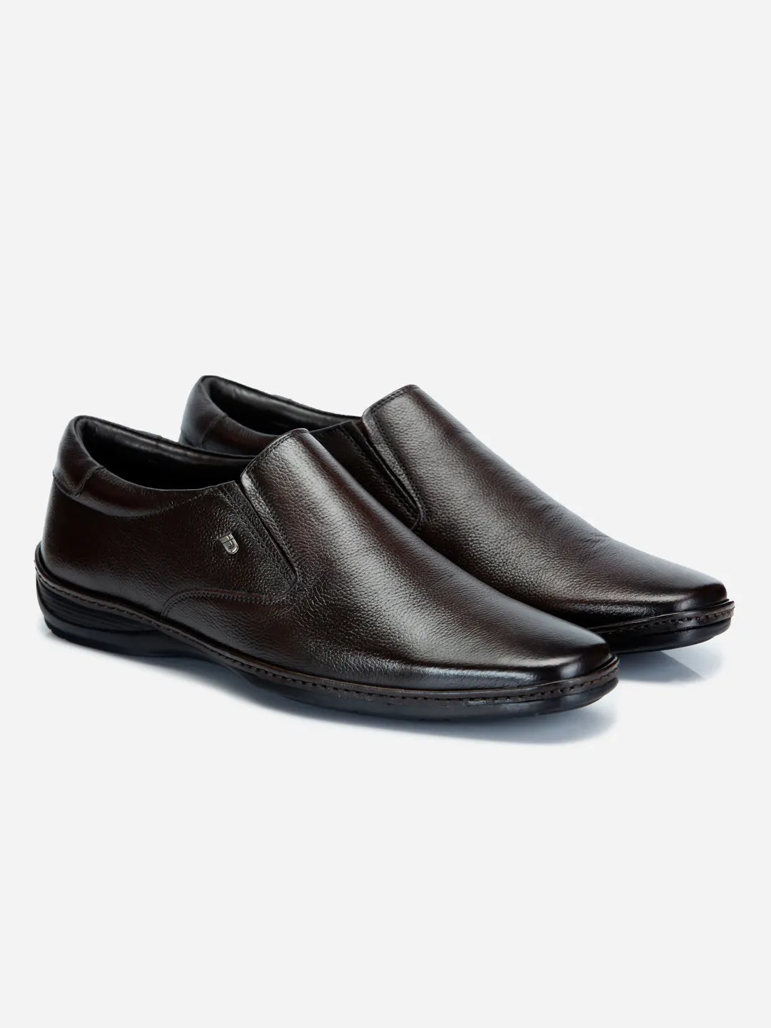 Men's Brown Regular Toe Slipon Formal (ID2164)