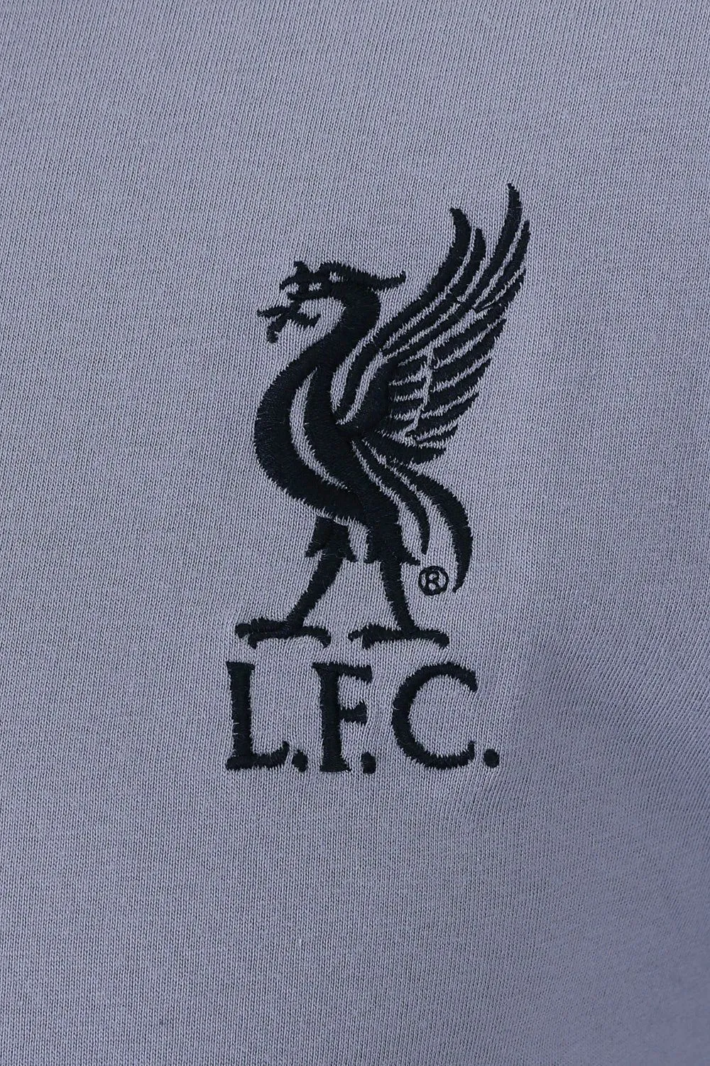 Mens Official Liverpool Football Club Grey Long Pyjamas