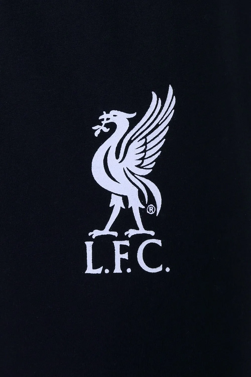 Mens Official Liverpool Football Club Grey Long Pyjamas