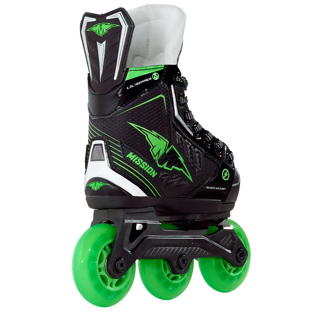 MISSION LIL RIPPER JUNIOR ROLLER SKATES - SIZE 2-5