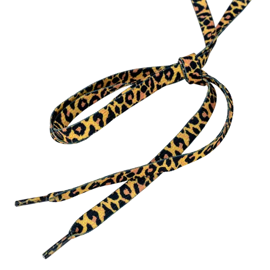 Moxi Panther Leopard Roller Skate Laces - 108"