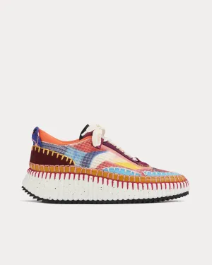 Nama Multi Red Low Top Sneakers