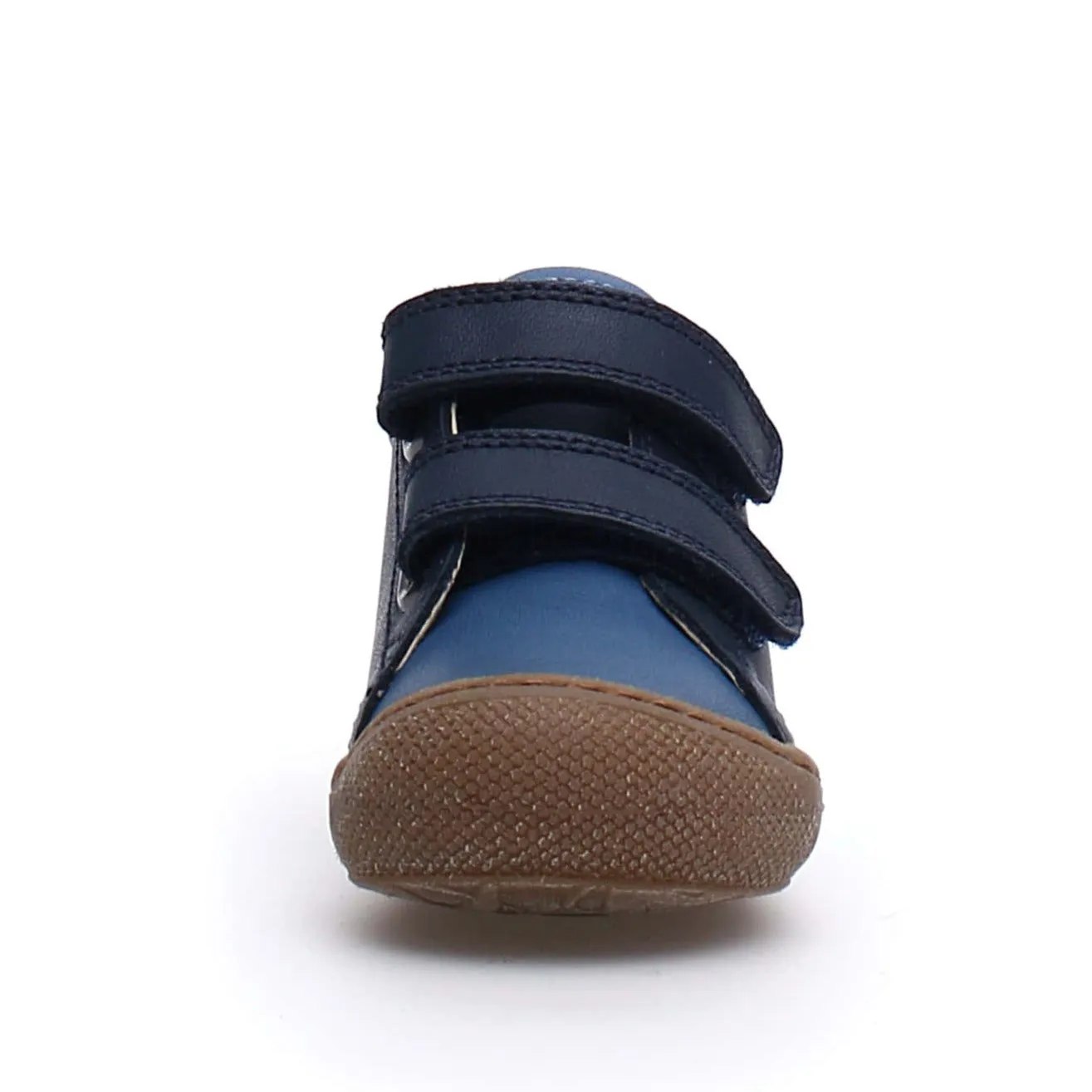 Naturino Girl's & Boy's Cocoon Vl Nappa Spazz Sole Honey Sneakers - Azure/Navy