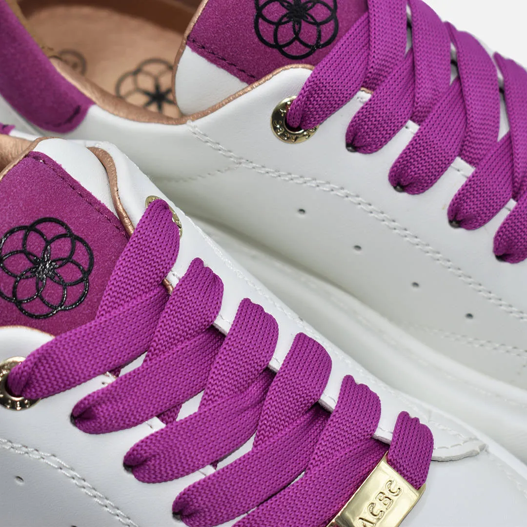 New Woman White & Pink