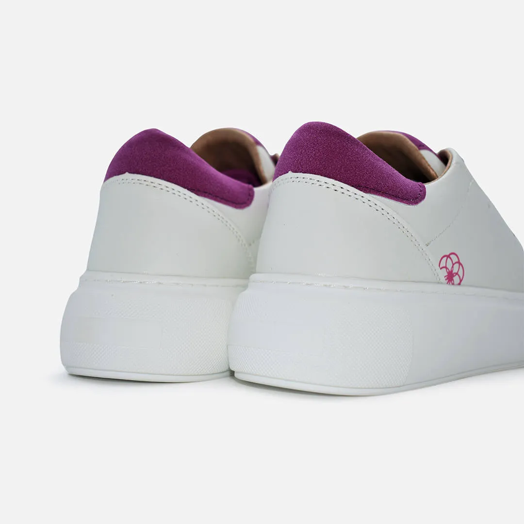 New Woman White & Pink