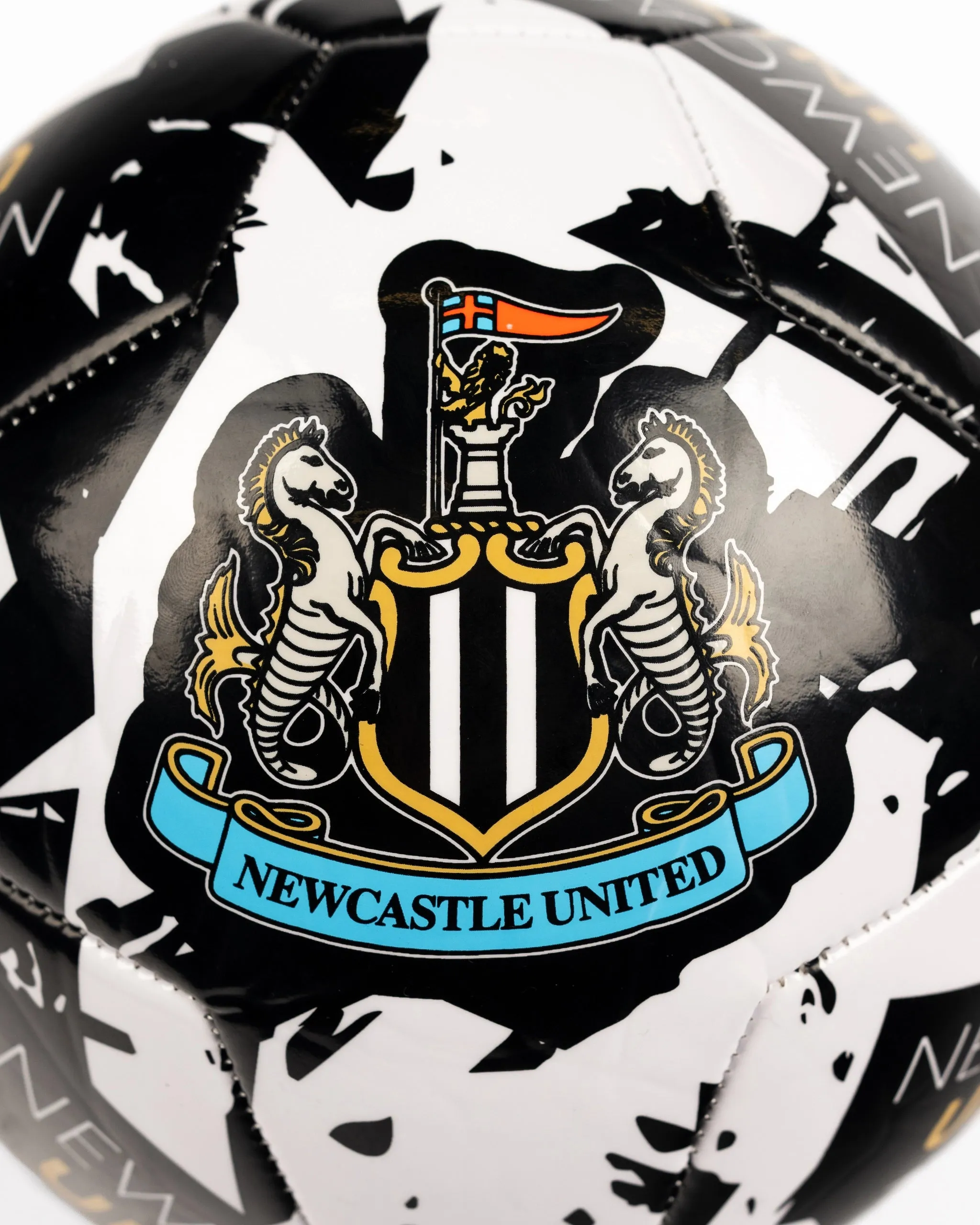 Newcastle United Size 5 Graffiti Football