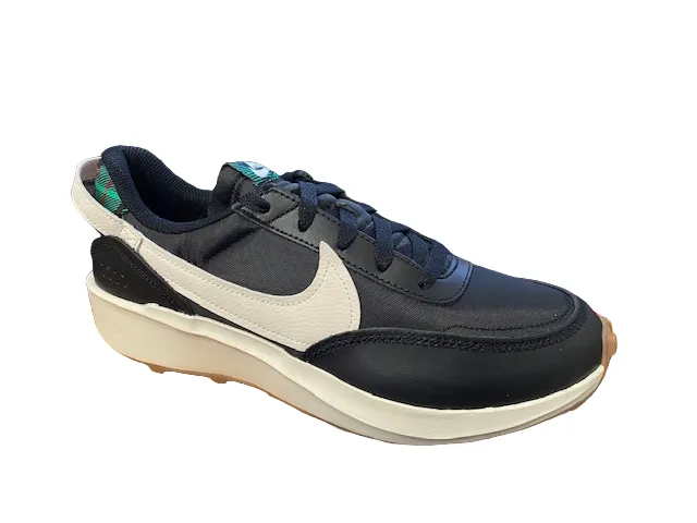Nike sneakers da uomo Waffle Debut PRM DV0813-001 black-pale ivory