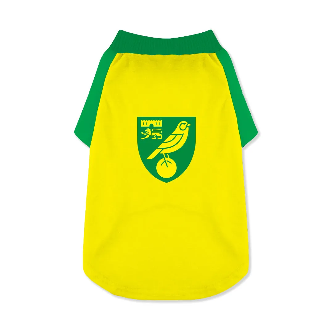 Norwich City Dog Shirt