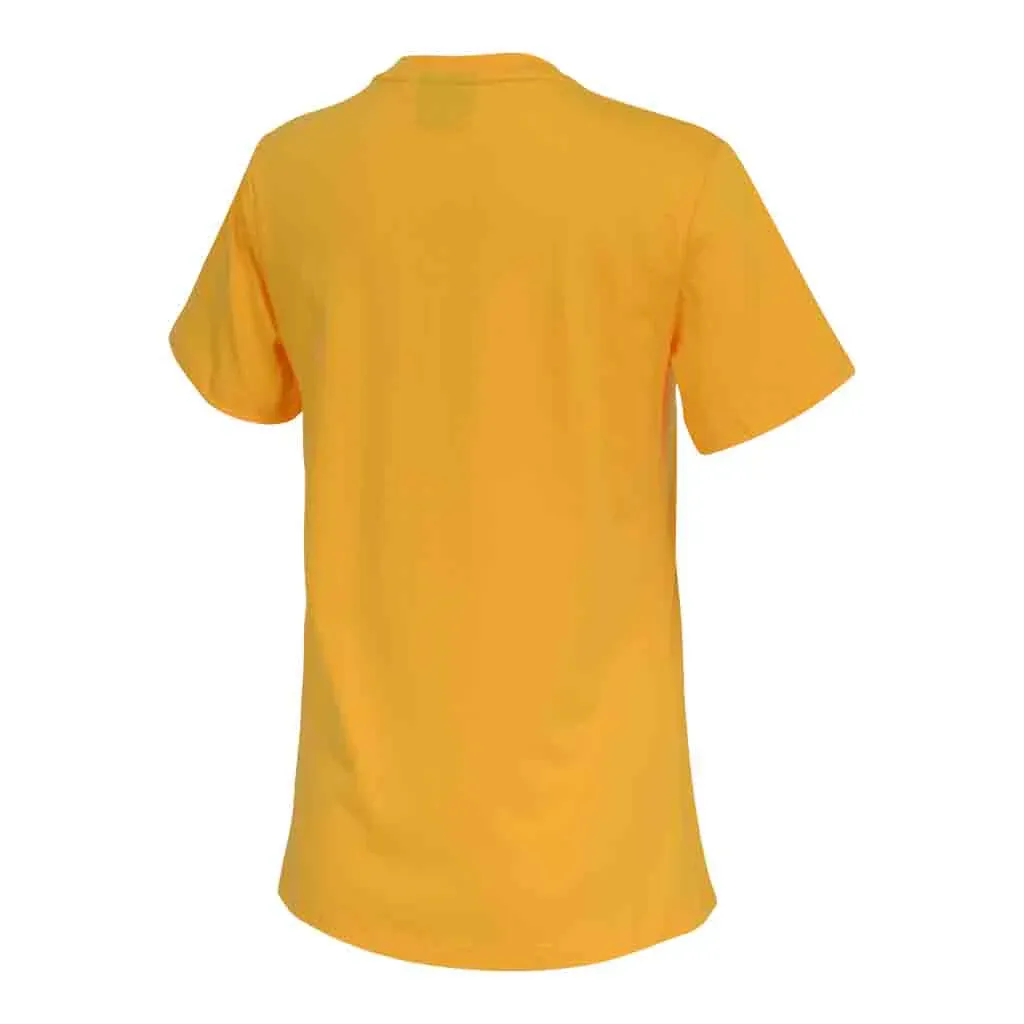 Official Australia Matildas Womens Gold Arch Supporter T-Shirt Football Soccer