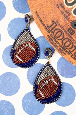 Own The Game Teardrop Earrings