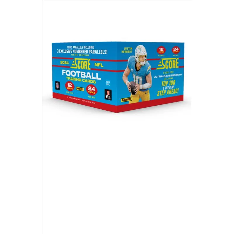 Panini NFL 2024 Score Football Single Pack Trading Cards