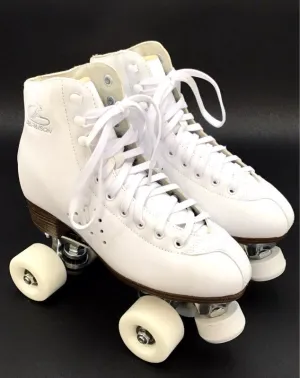 Papaison Women's White Roller Skates - Size 7.5