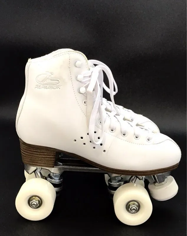 Papaison Women's White Roller Skates - Size 7.5